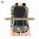 High Quality Hot Sale Selling Plain Fashion Women Rash Guard 2018