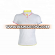 Women blank short sleeve custom polo shirt design