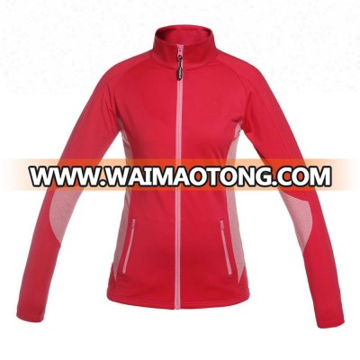 Ladies two color long-sleeve zipper equestrian jacket high quality quick dry breathable riding suit